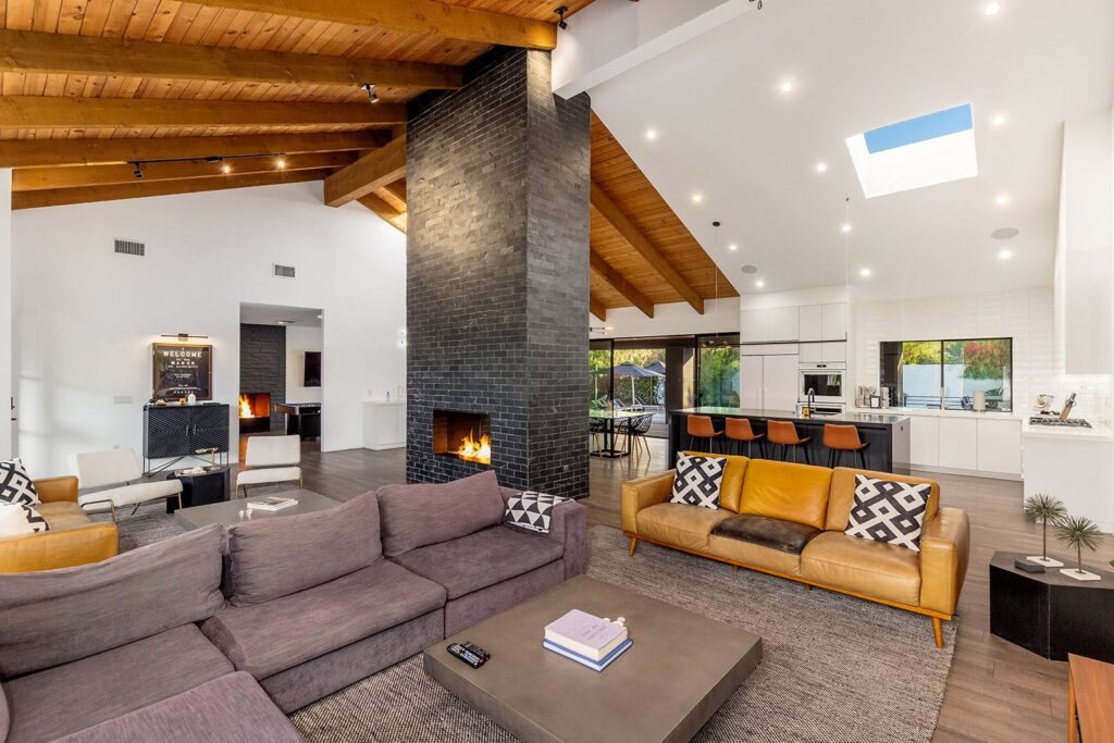 Living space in one of our Phoenix villas